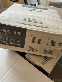 1,29 m2 světle modrý keramický obklad hexagon - 4