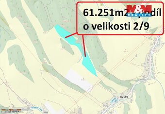 Prodej louky, 121606 m², Stárkov - Bystré - 4