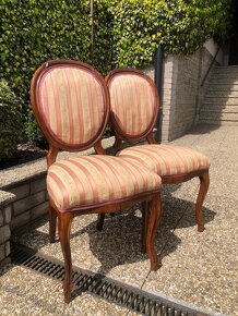 2ks židle biedermeier - 4