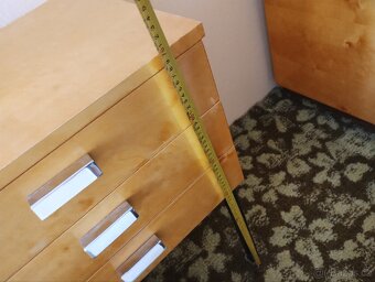 Retro noční stolek ze 70. let 2x - 4