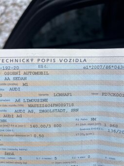 Audi A6 c7(4G)2.0 tdi - 4