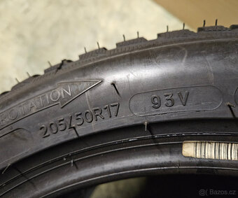 2 KS ZIMNÍ PNEU MICHELIN ALPIN 5 205/50/17 93V (1420Tz) - 4