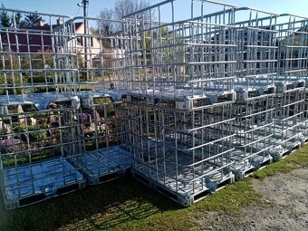 IBC klece pěkné zánovní pozink plast vhodné na cokoliv - 4