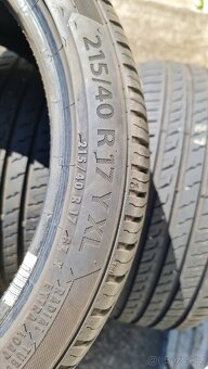 Letní pneu 215/40 R17 - 4