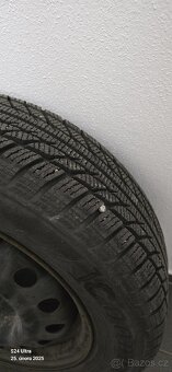 sada ocel.disků R15 + zimní pneu (Kia Ceed) + puklice - 4