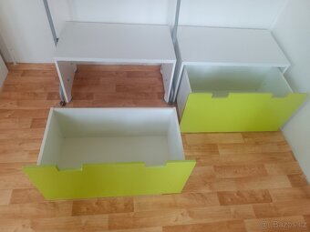 Skříňka (botník) s polohovatelnou šatní tyčí - 4