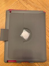 Šedo-vínové pouzdro na iPad Belkin - 4