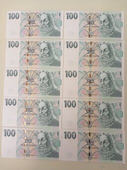 Nové bankovky hodnoty 100 Kč, r. 2018. - 4