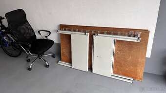 2x Pracovní / kancelářský stůl 160 x 80 cm - 4