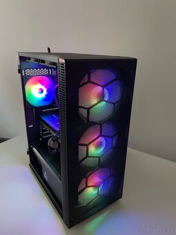Herní PC – RTX 3060 Ti, WiFi, Ryzen 5, 16GB RAM, 1TB SSD - 4