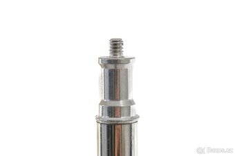 Profesionální celokovový studiový stativ s čepem 2m – Chrom - 4