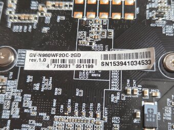 Gigabyte GeForce GTX 960 Windforce 2X 2GB - 4