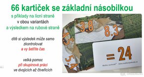 HRAVÉ KARTIČKY - NÁSOBILKA - 4