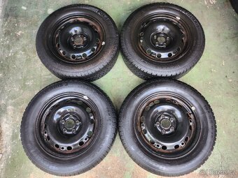 Zimní kompletní kola Volkswagen 195/65 R15 / 5x100 - 4