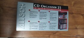 CD organizátor Allsop šedý - 4