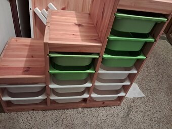 Ikea úložná sestava Trofast schody borovice - 4