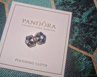 Pandora klip Mystic flower jako nový se zirkonem - 4