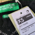 Dětský svetr zn. Benetton, s kamínky - vel. 110 - 4