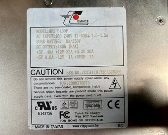 Zdroje 500W 460W 410W - 4