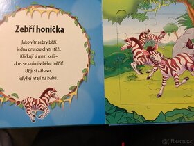 2x Knížky s puzzle pro nejmenší - 4