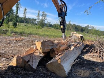 Kuželová štípačka na bagr - 4