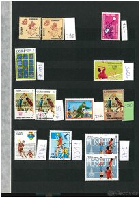 Velká sbírka volejbalových známek (čisté, ražené), celý svět - 4