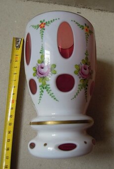 Váza z přejímaného skla - 4