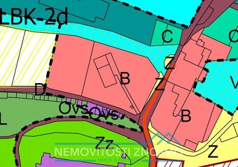 Prodej stavebního pozemku, 3014m2, k.ú. Jaroslavice u Znojma - 4