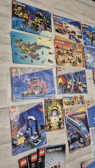 LEGO MIX 30 kg + návody, 9V VLAKY, Aquanauts a iné... - 4