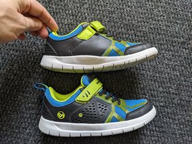 Bubble Breathe Modro-zelené dětské tenisky EUR 31 - 4