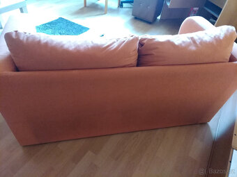 Rozkládací dvoumístná sedací souprava - SLEVA - 4