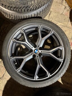 Originální sada alu kol BMW X5 G05 a X6 G06 R21 - 4