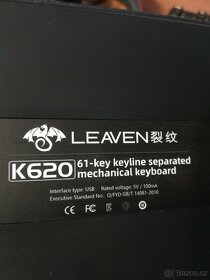 Mechanická Klávesnice Leaven - Red Switch - 4