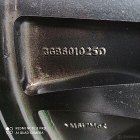 Orig.alu disky VW PASSAT B8  letní ,zimní komplety 17" - 4