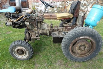 Malotraktor domácí výroby - 4