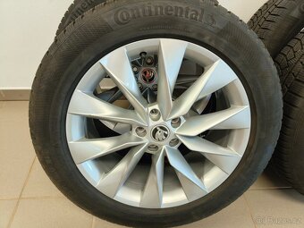 Alu kola Crystal Škoda Enyaq/Elroq 8Jx19" ET45 +Continental - 4