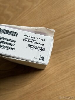 Novy nerozbaleny Redmi note 14 pro 256gb - 4
