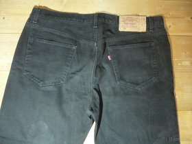 Levis 501 W38- L32 černé - 4