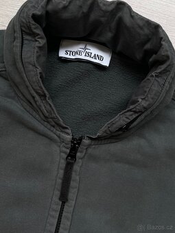 Stone Island Zapínací mikina Šedá - 4