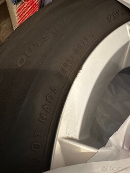 Alu kola Škoda Cygnus 15" včetně letních pneu NEXEN - 4