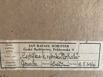 Jan Rafael Schuster - Budějovicko - Cesta k Mrhalu - 4
