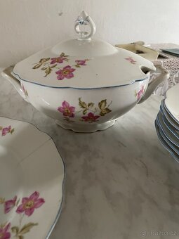 Porcelánový set talířů H&C - Československo - 4