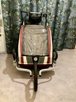 Cyklokocarek chariot cx2 pro 2 děti v plné výbavě - 4