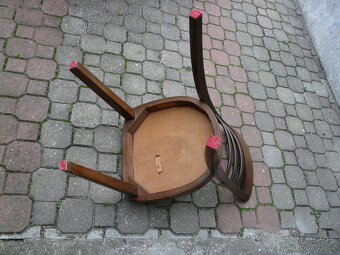 Dřevěvé židle. - 4