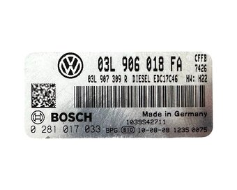 Řídící jednotka motoru 03L906018FA CFFB VW Tiguan 5N 2011 - 4