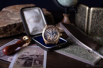 Exkluzivní skeletové hodinky OMEGA "ČESKÝ LEV" LIMITOVANÁ  - 4