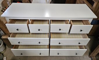 Velká komoda Ikea Hemnes-jako nová - 4