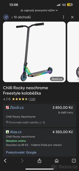 Freestyle koloběžka chilli - 4