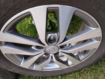 Originál ALU kola Hyundai i30 R16 + letní pneu - 4