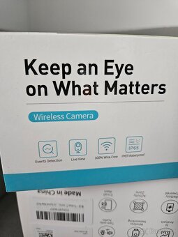 Smart battery camera - WiFi kamera Fungl Nová - 4